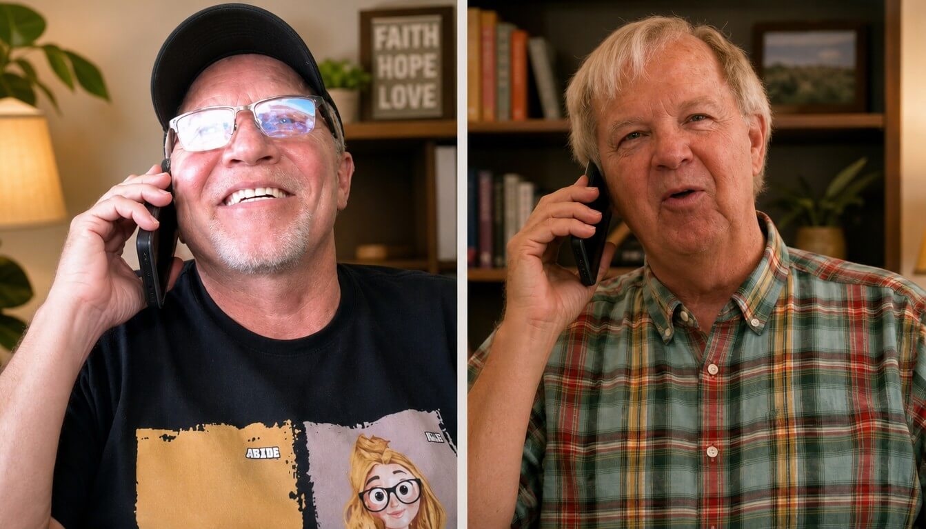 Phone call Telefoongesprek Steven (Mission for Christ) en Phillip Barnett